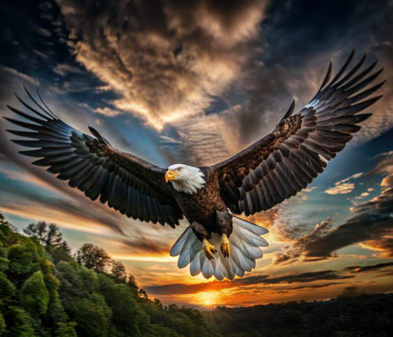 COMING SOON--MOOK Fabrics Wings of Glory Sunset Flight PANEL