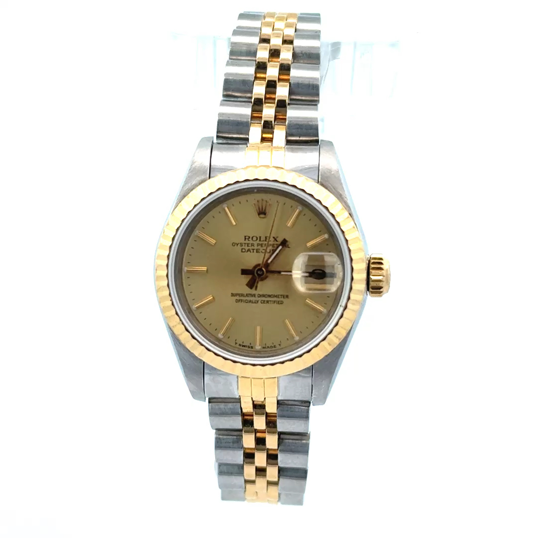 Rolex 69173 | Ladies Rolex DateJust | Small Womens Rolex | Vintage Rolex | 1986 26mm