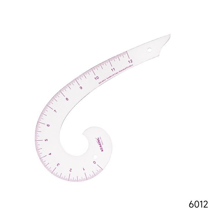 RULER - Kearing French Curve 6012