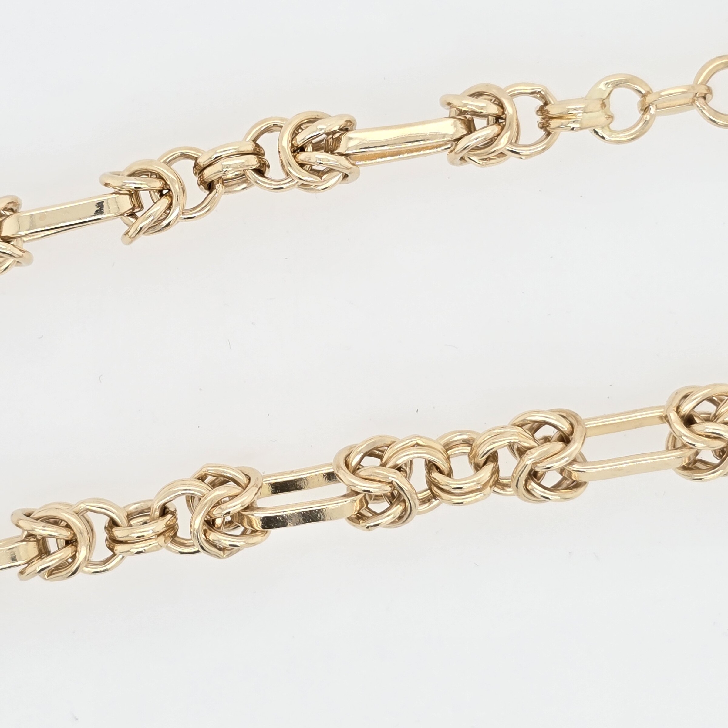 Vintage 14k Yellow Gold Open Work Bracelet