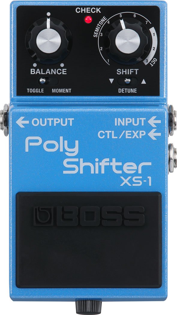Boss XS-1 Poly Shifter Pitch-shift Pedal - 761294519332