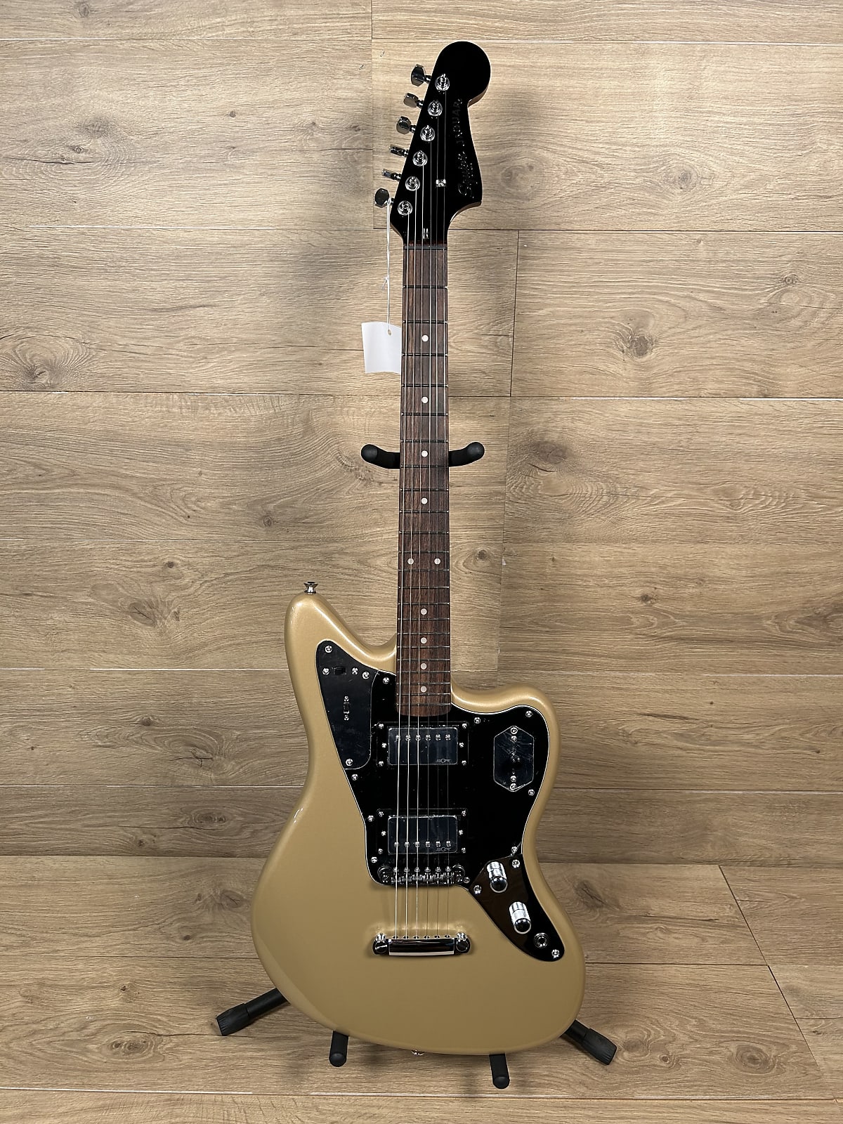 備品Squier Jaguar contemporary gold HH ST Squier Contemporary Jaguar HH ST - Shoreline Gold