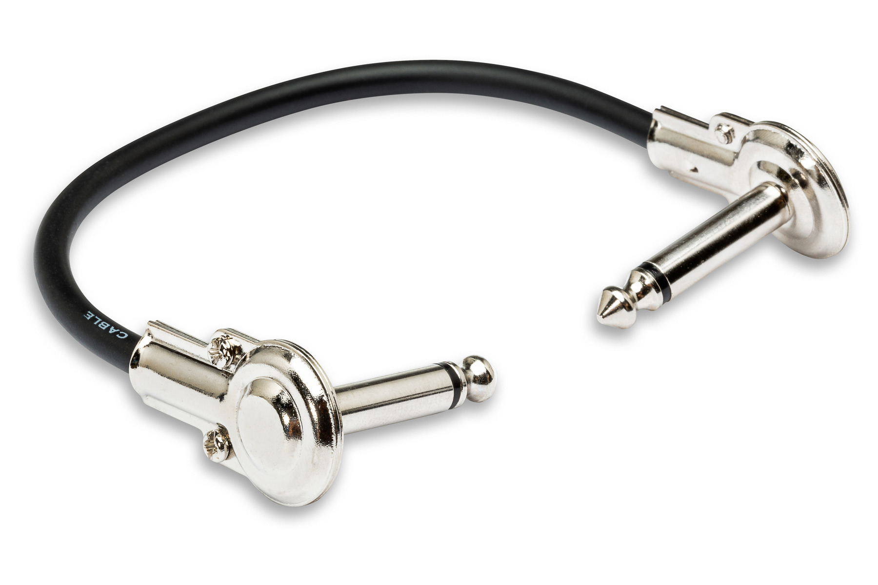 Hosa IRG-100.5 Low-profile Right Angle to Right Angle Guitar Patch Cable - 6 inch