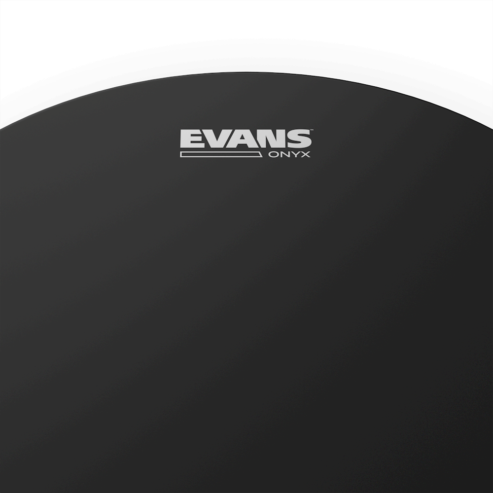 ETP-ONX2-R Evans Onyx 2-Ply Tompack Coated, Rock (10 inch, 12 inch, 16 inch)