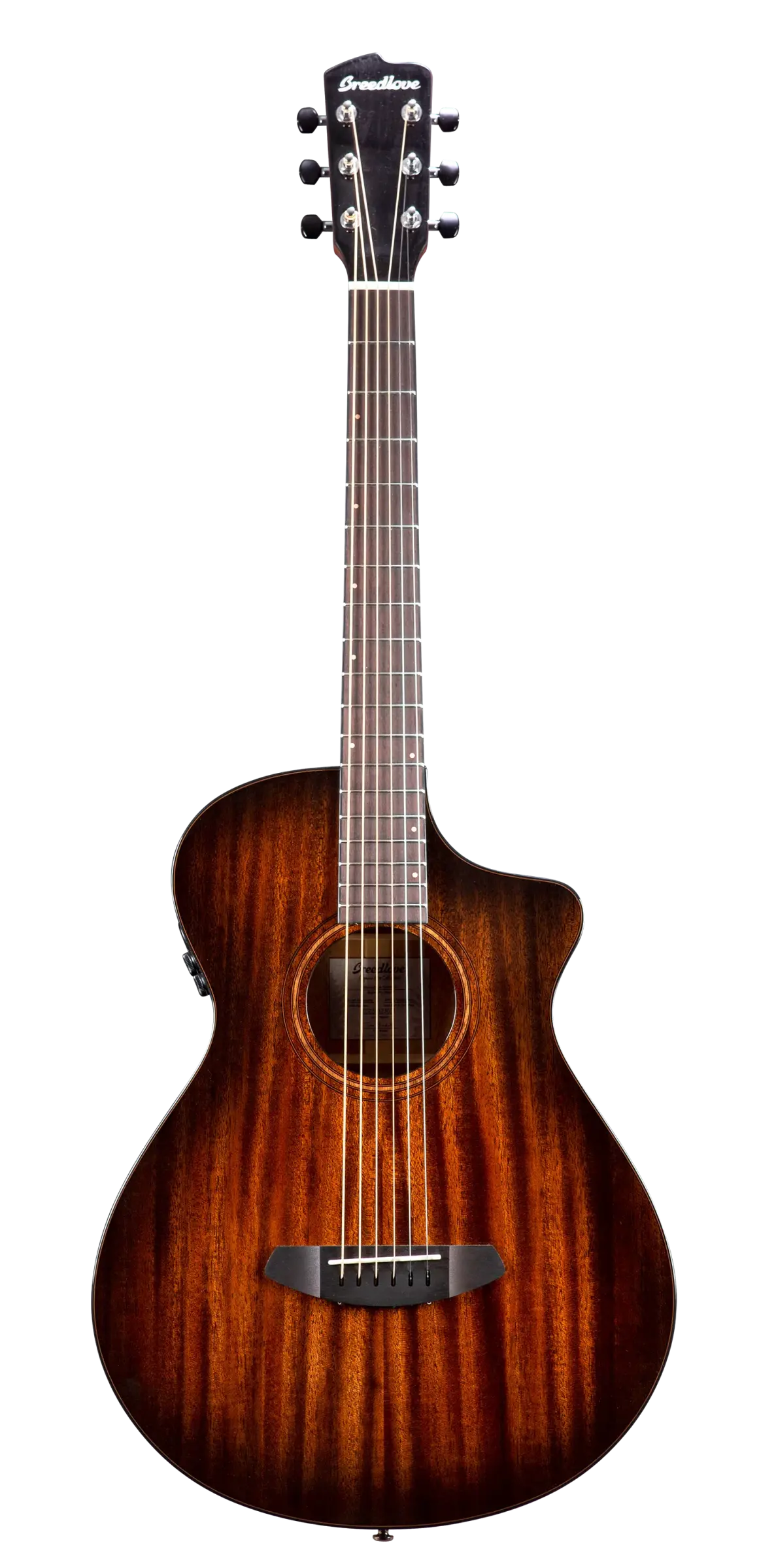 Breedlove Wildwood Pro Concertina, Suede CE - African Mahogany