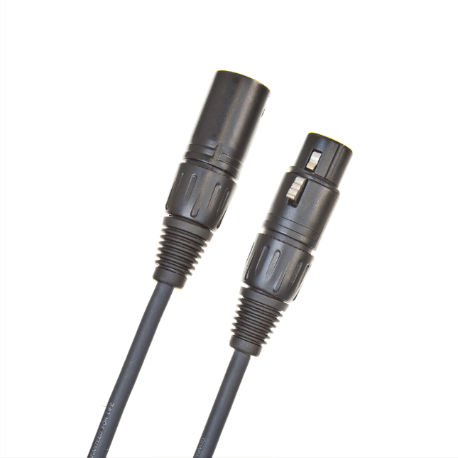 D'Addario Classic Series XLR Microphone/Powered Speaker Cable XLR to XLR- 50ft.