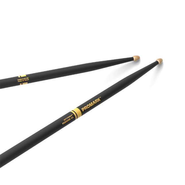 ProMark Rebound 5A ActiveGrip Hickory Drumstick Acorn Wood Tip