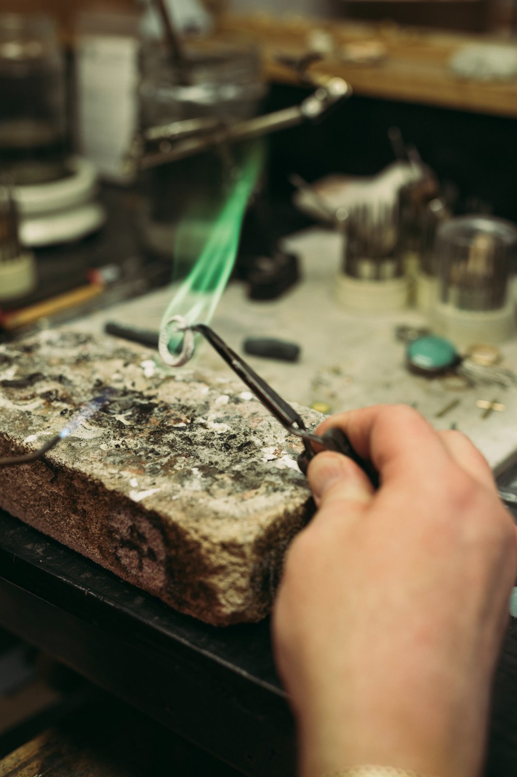 In-house jewelry repair craftsmanship at Reagan Steele Jewelers