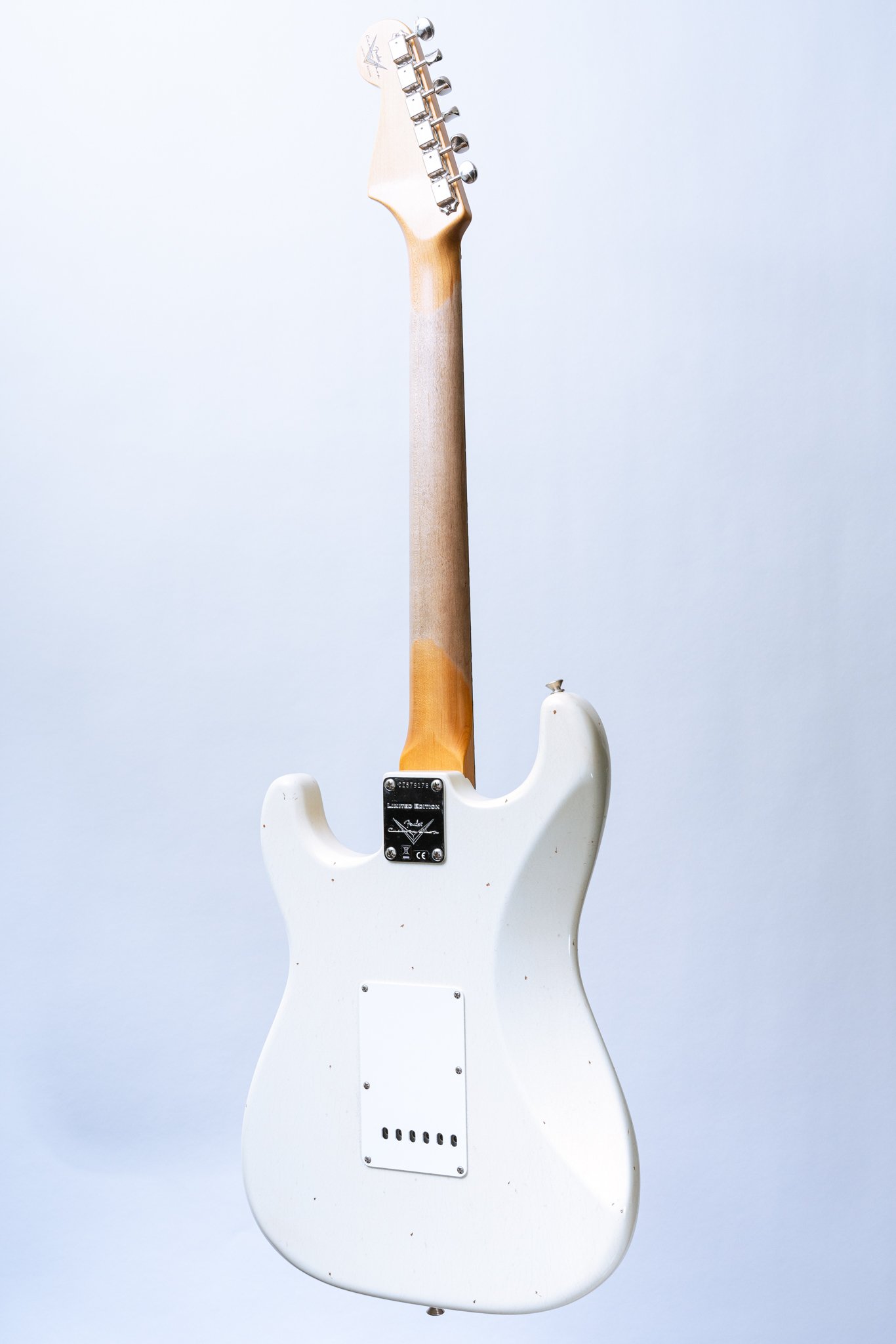 ◆ CustomElectr Relic OlympicWhiteStrato◆ Fender Custom Shop LTD '64 Stratocaster Journeyman Relic in