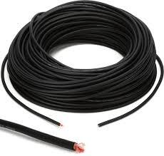 Bulk Canare L-4E6S Star Quad Microphone Cable, Black (sold by the foot)