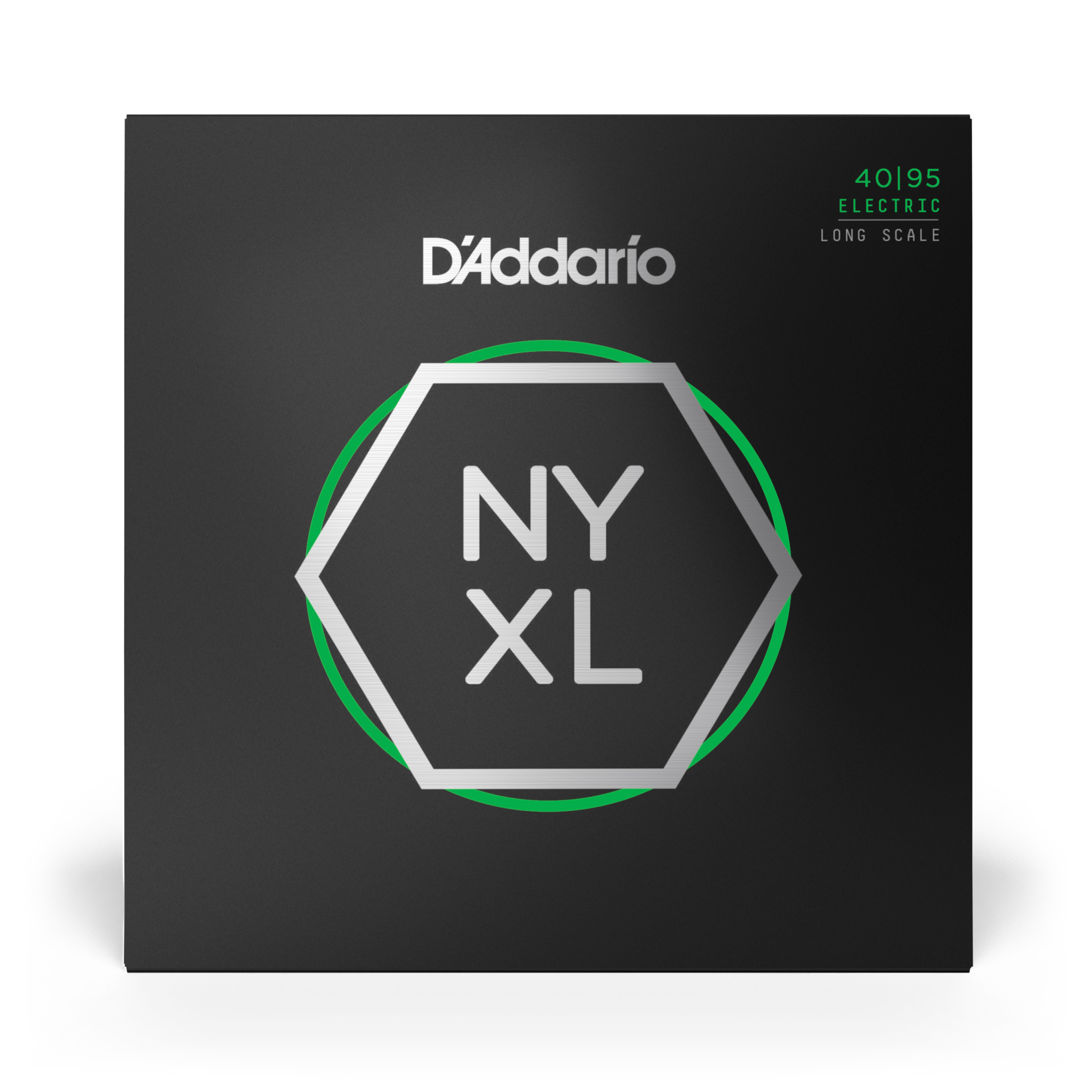 D'Addario NYXL4095 Nickel Wound Bass Guitar Strings, Super Light, 40-95, Long Scale