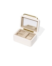 Kendra Scott - SMALL JEWELRY BOX VINTAGE GOLD WHITE