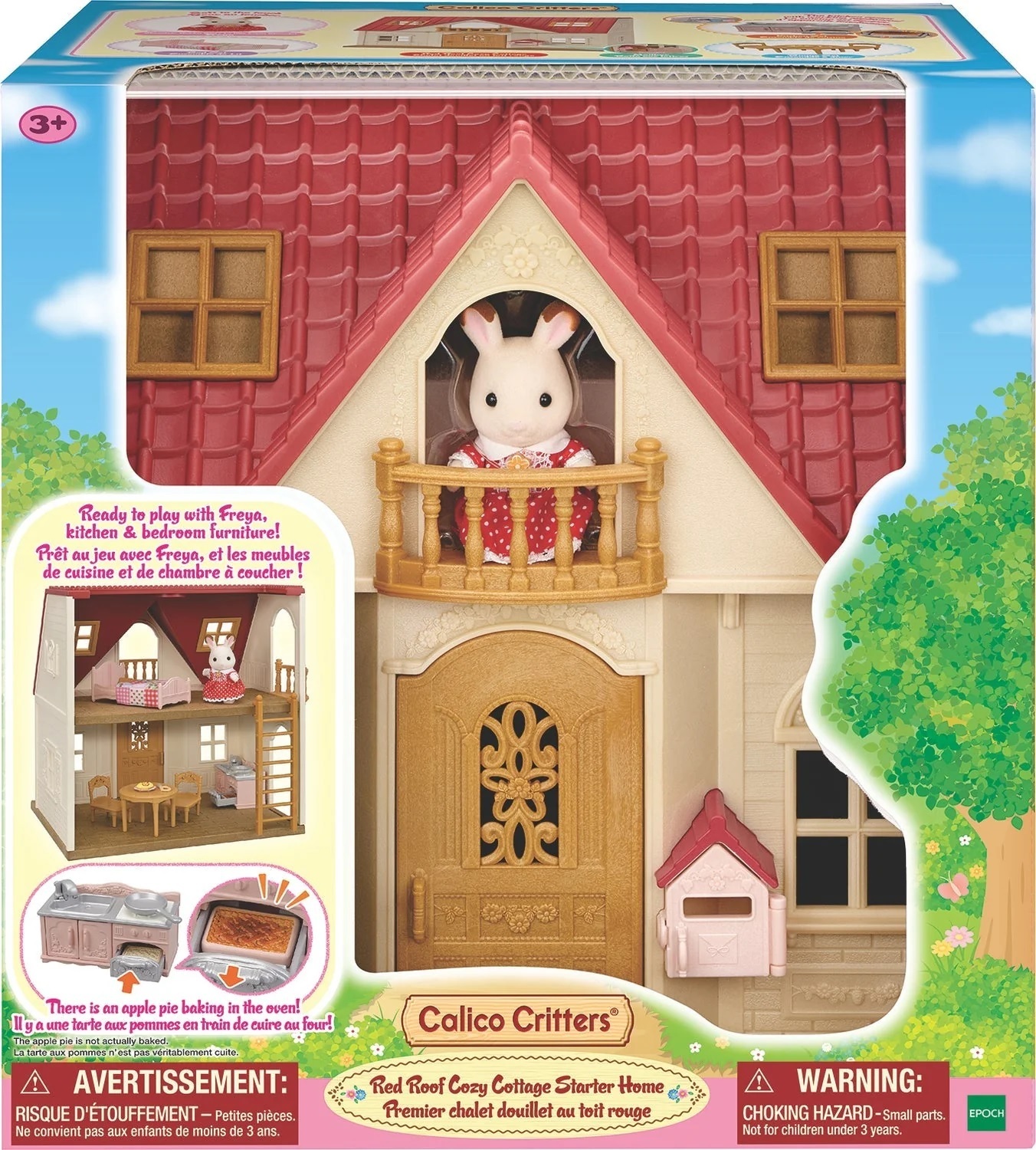 CC Red Roof Cozy Cottage Starter Home Mailbox