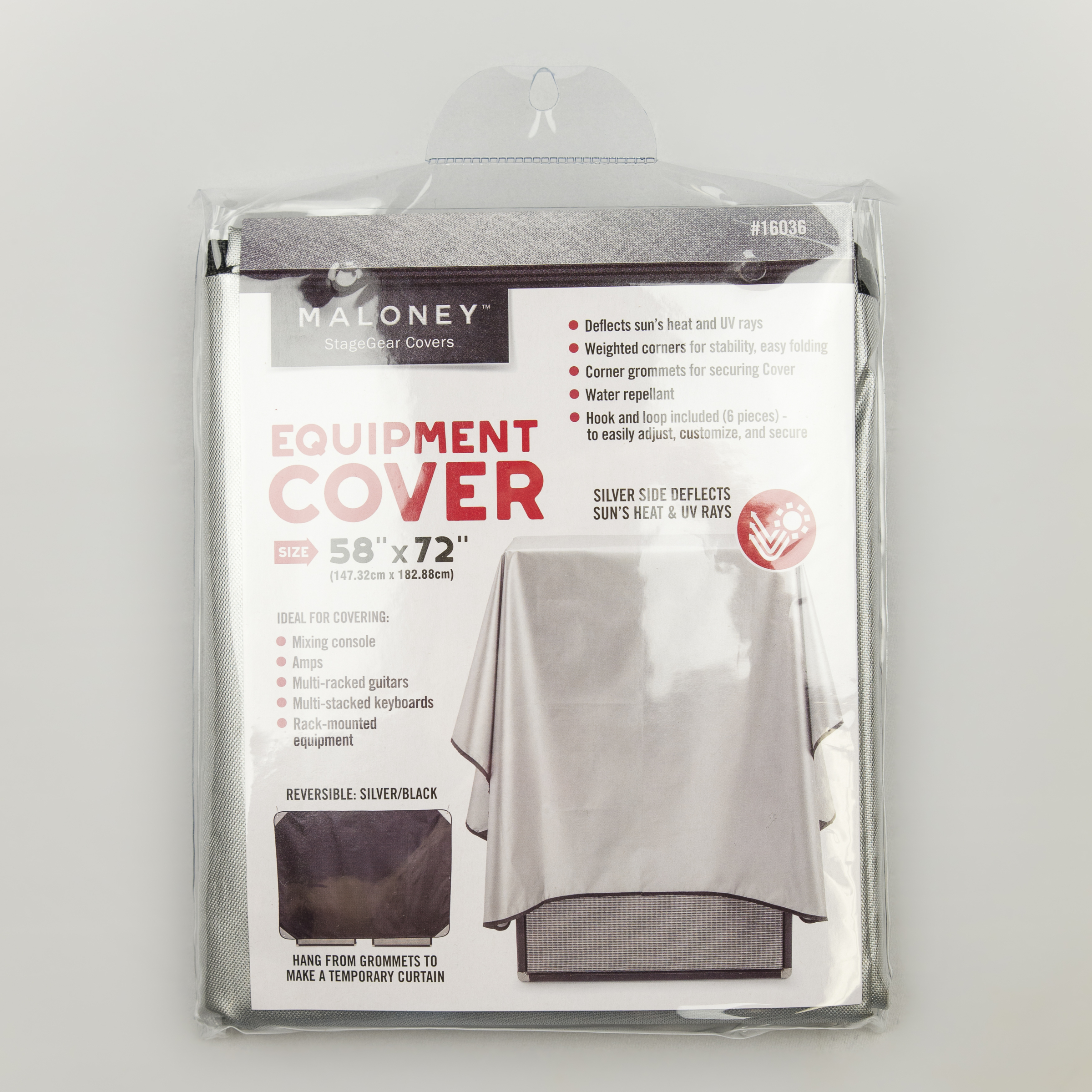 Maloney StageGear Equipment Cover, 72 x 58