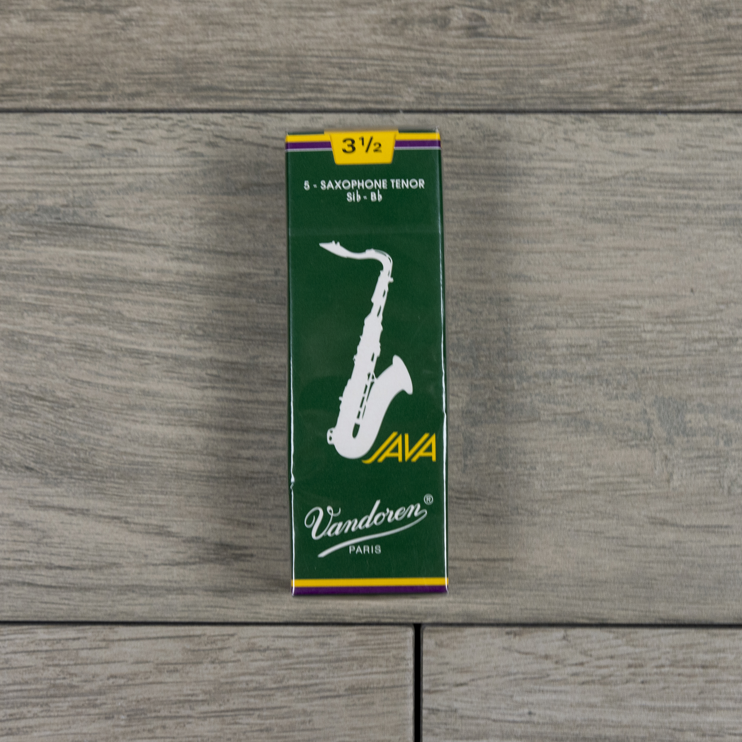 Vandoren Java Tenor Sax Reeds Strength 3.5 (Box of 5)