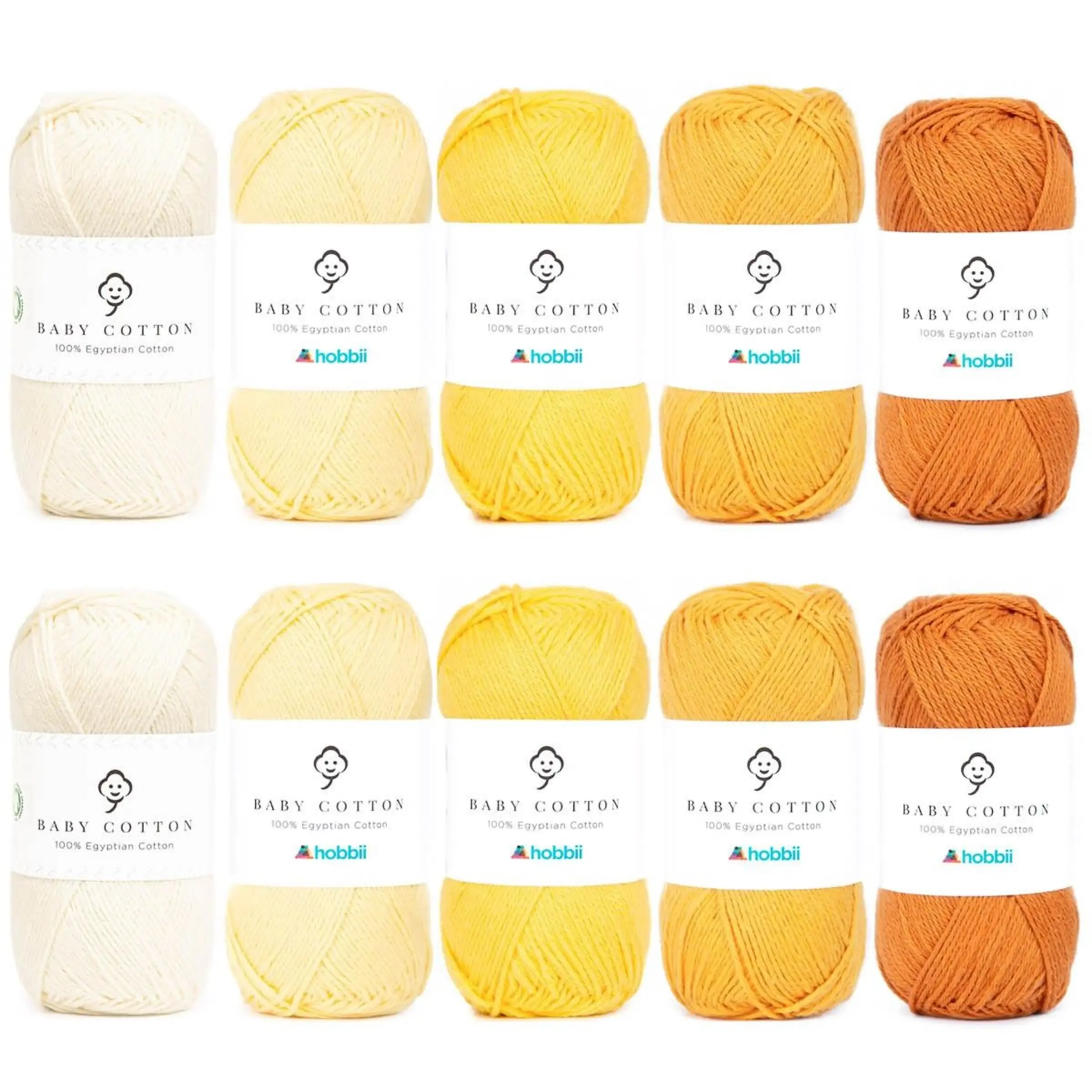 Baby Cotton Organic Color Pack 10, 10 sk.