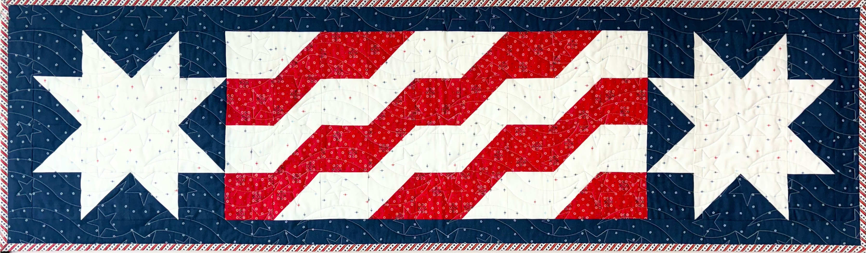 patriotic runner
