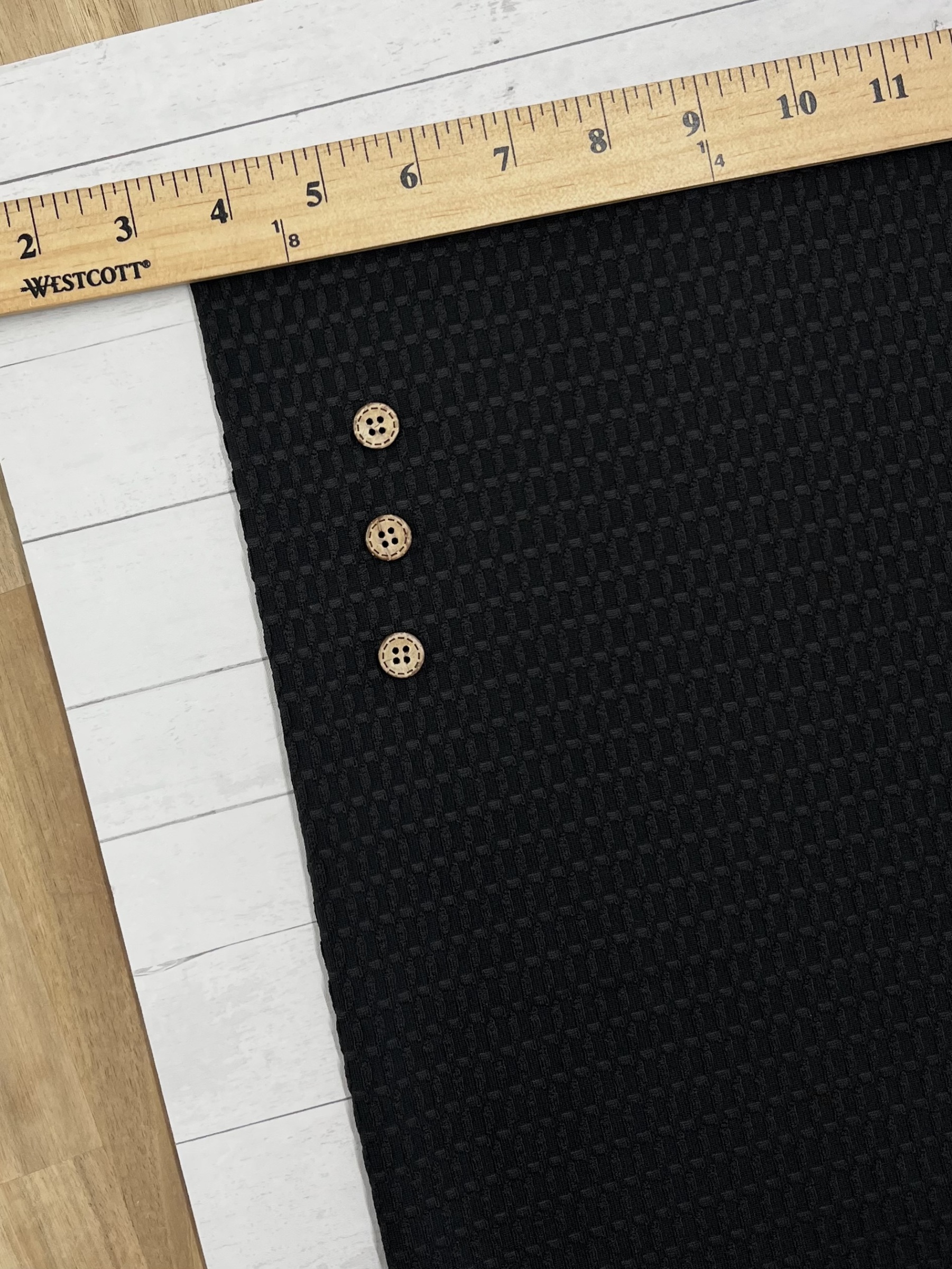 トップス 503A7 COMFORT WOOL - COTTON KNIT BLACK 503A7 COMFORT WOOL - COTTON KNIT BLACK