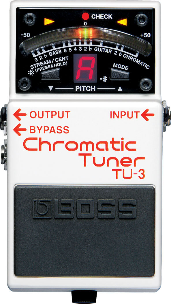 ギター BOSS Chromatic Tuner TU-3 Boss TU-3 Chromatic Tuner - 761294409664