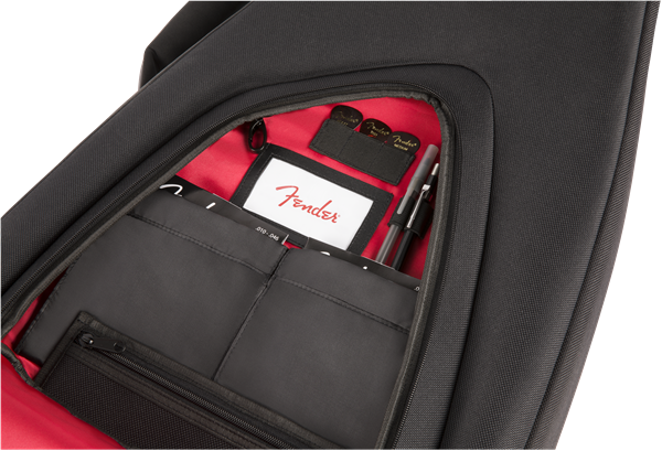 Fender FB1225 Electric Bass Gig Bag, Black - 885978806324