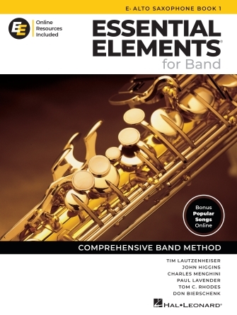 Hal Leonard Essential Elements for Band - Eb Alto Saxophone Book 1 with EEi