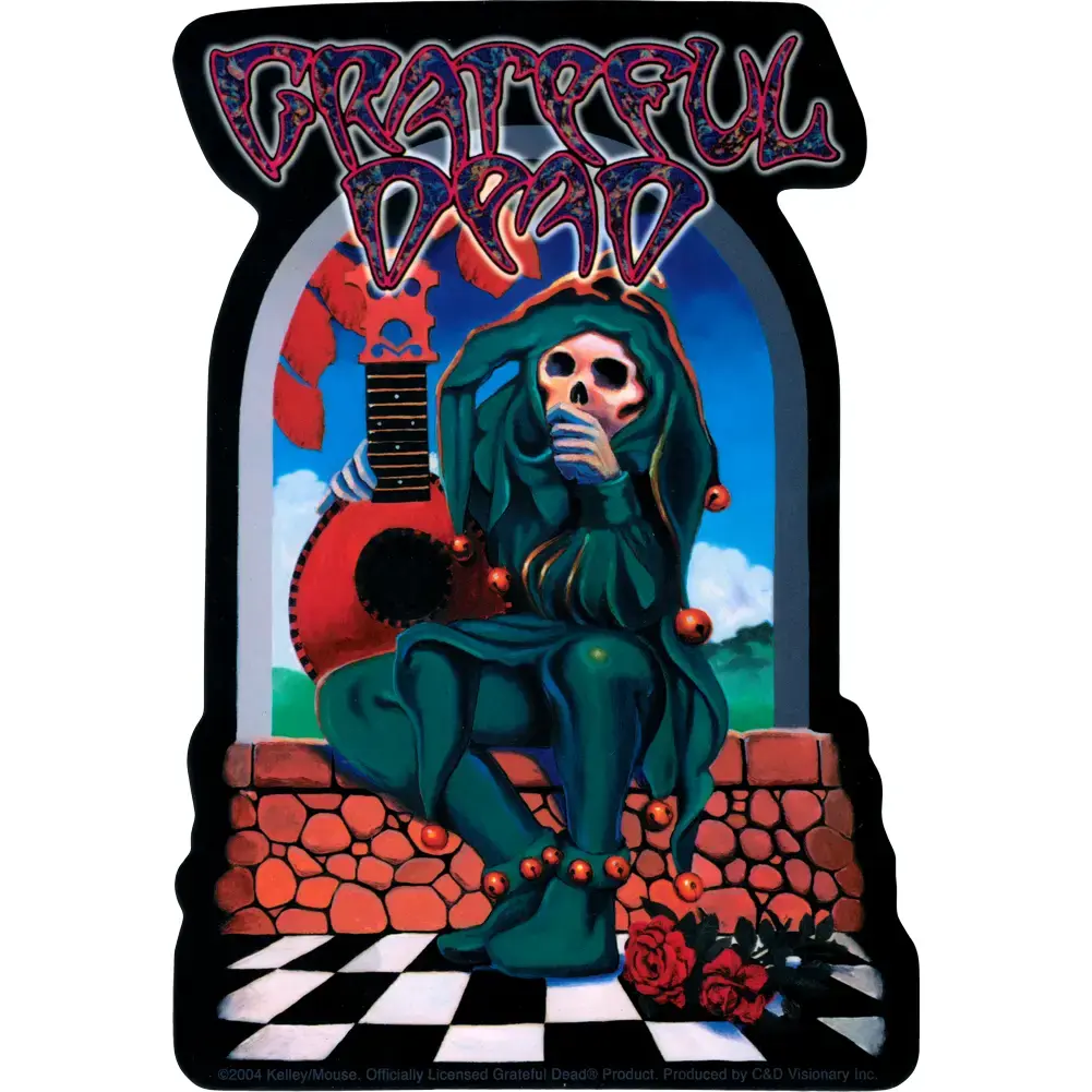 Grateful Dead - Jester with Lute and Logo