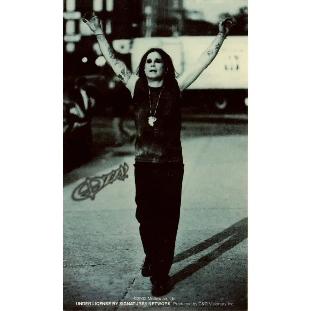 Ozzy Osbourne - Walking with Hands Raised