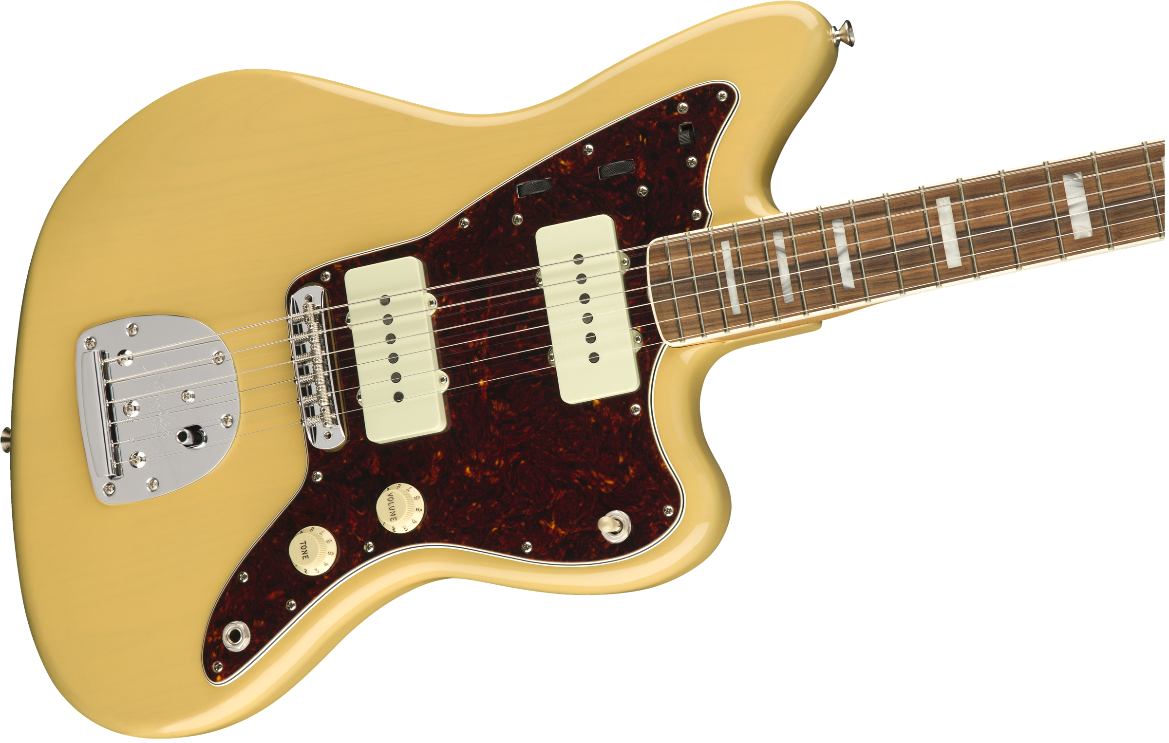 Used Fender 60th Anniversary Jazzmaster, Pau Ferro Fingerboard, Vintage Blonde w/ case - No trem bar