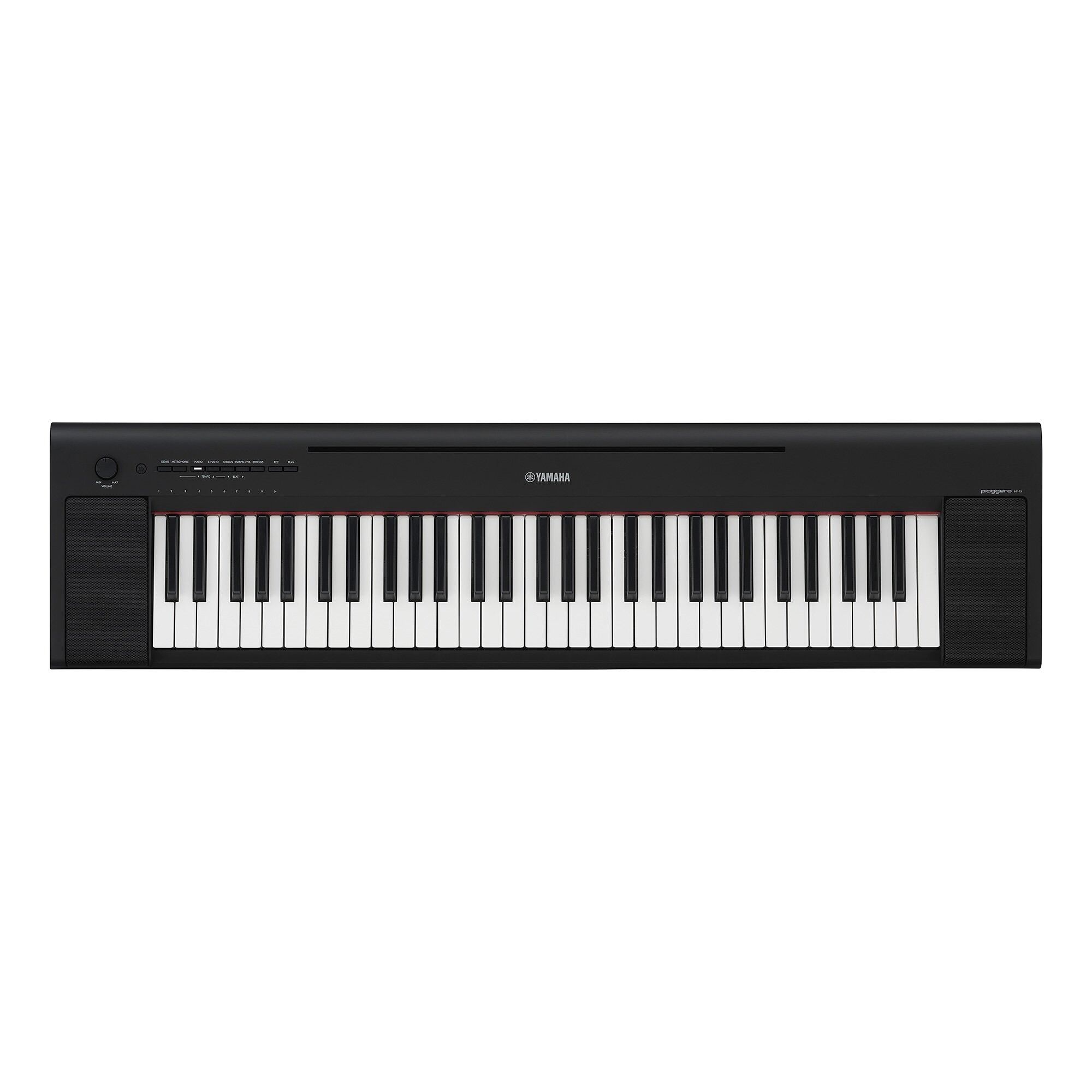 Yamaha Black 61-key entry-level portable digital piano. Includes PA130 power adapter.