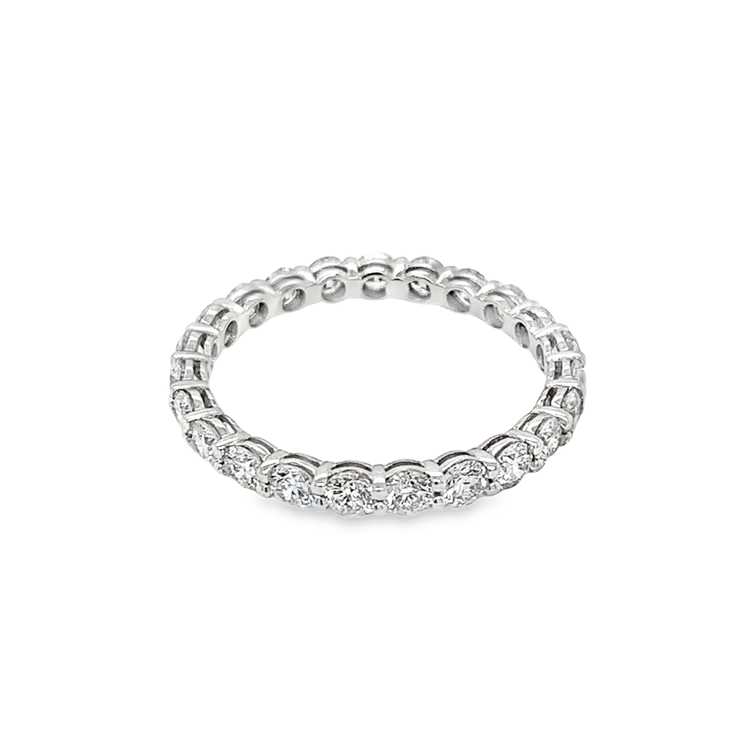 14KW 1.6 G 6.5 PTS 1.52 CT DIA ETERNITY BAND 