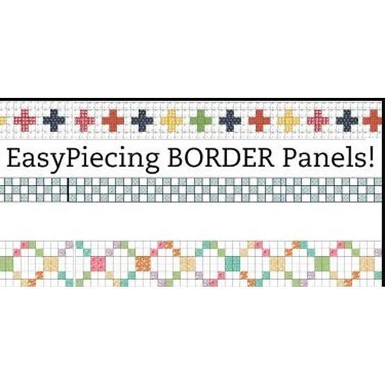 Easy Piecing Grid - HALF Inch Finished Pre-cut Package with Directions (6 Panel) - Ten Sisters