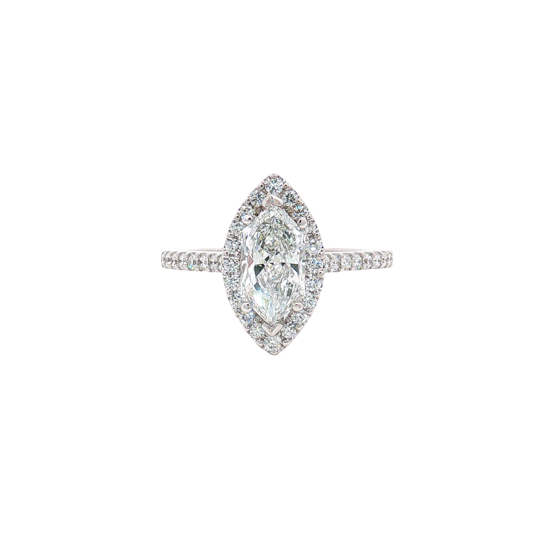 1.14ctw Dutch Marquise Lab-Grown Diamond - Color D - Clarity VS1