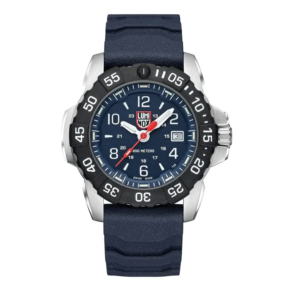 Luminox Navy SEAL Rubber, Steel, CARBONOX™ (RSC) Military Dive Watch, 45 mm- XL.1053