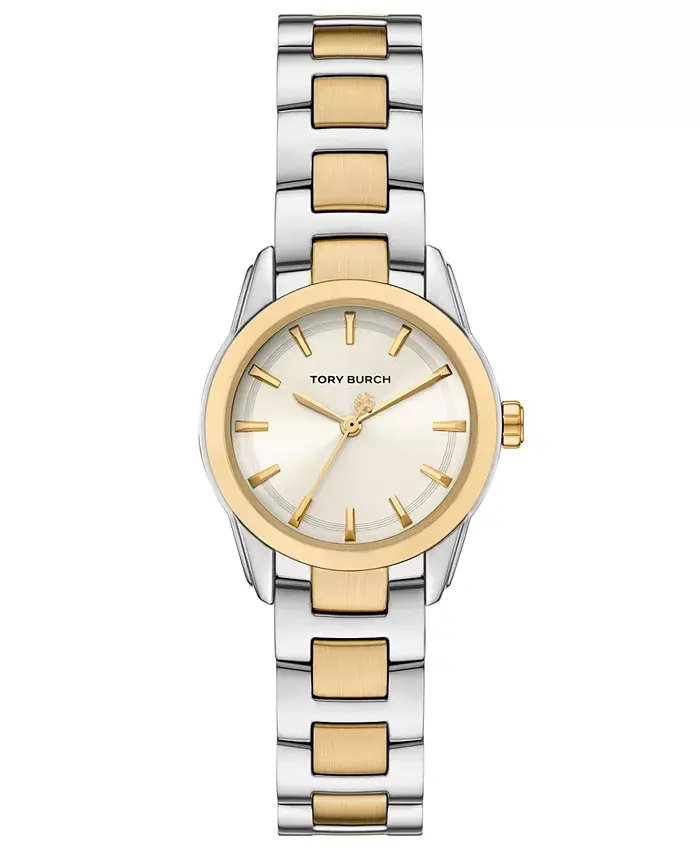   Tory Burch Women's The Miller Two-Tone Stainless Steel Bracelet Watch 28mm