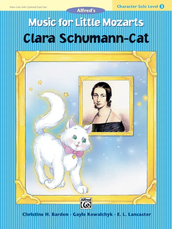 Music for Little Mozarts: Character Solo -- Clara Schumann-Cat, Level 3: Piano Sheet