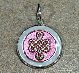 Sterling Silver 19mm Mother and Daughter you will always be a part of me Pendant made by LOLA.