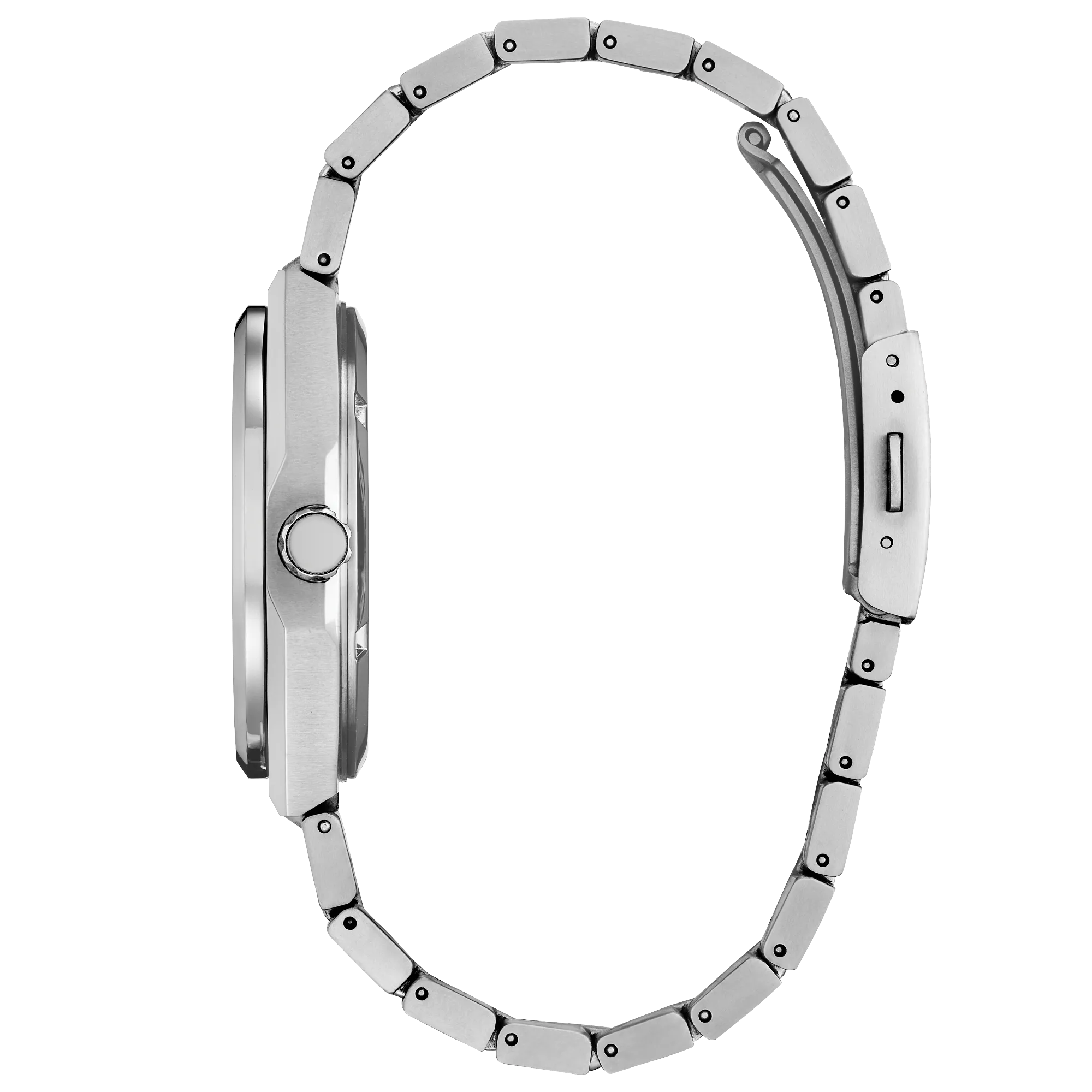 Citizen 'Zenshin' Three Hand Blue Textured Dial Super Titanium