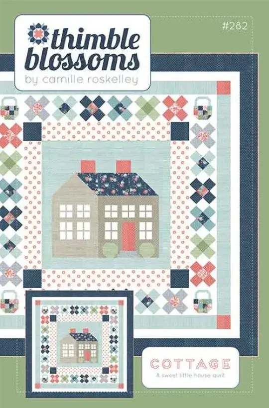 Cottage Quilt Kit - Thimble Blossoms by Camille Roskelley