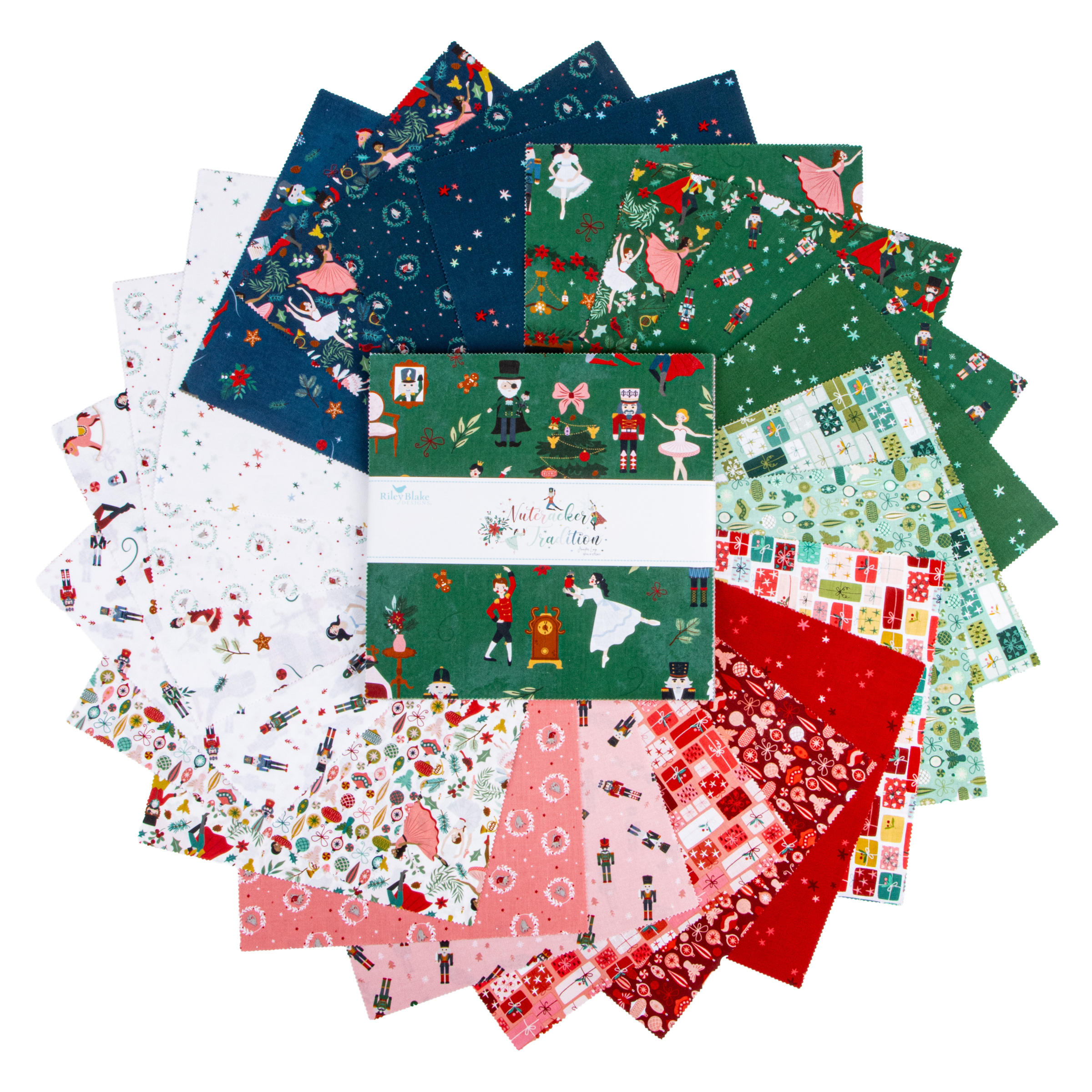 Decorate The Tree Panel Quilt Kit- Green featuring Nutcracker Tradition by Jennifer Long - May 2026