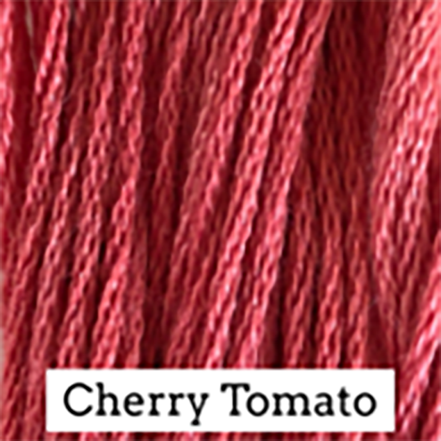 Classic Colorworks Hand-Dyed Cotton Floss – Cherry Tomato – 6 Strand Embroidery Thread – 5 Yards