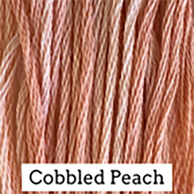 Classic Colorworks Hand-Dyed Cotton Floss – Cobbled Peach – 6 Strand Embroidery Thread – 5 Yards