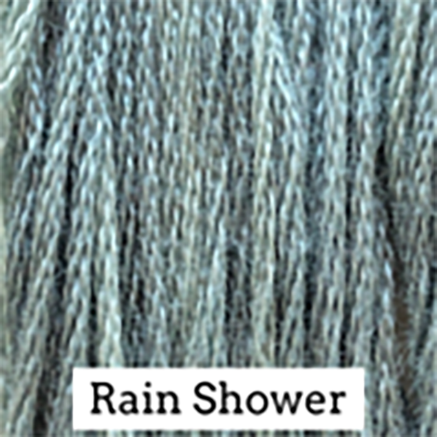 Classic Colorworks Hand-Dyed Cotton Floss – Rain Shower – 6 Strand Embroidery Thread – 5 Yards