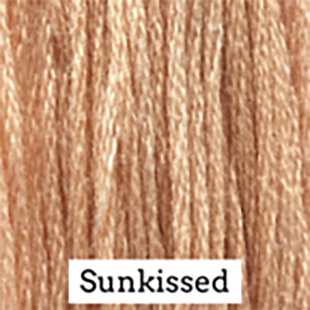Classic Colorworks Hand-Dyed Cotton Floss – Sunkissed – 6 Strand Embroidery Thread – 5 Yards