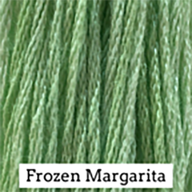 Classic Colorworks Hand-Dyed Cotton Floss – Frozen Margarita – 6 Strand Embroidery Thread – 5 Yards