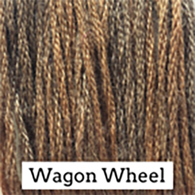 Classic Colorworks Hand-Dyed Cotton Floss – Wagon Wheel – 6 Strand Embroidery Thread – 5 Yards