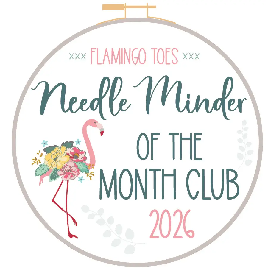 Reservation--2026 Needle Minder of the Month Club by Beverly McCullough of Flamingo Toes