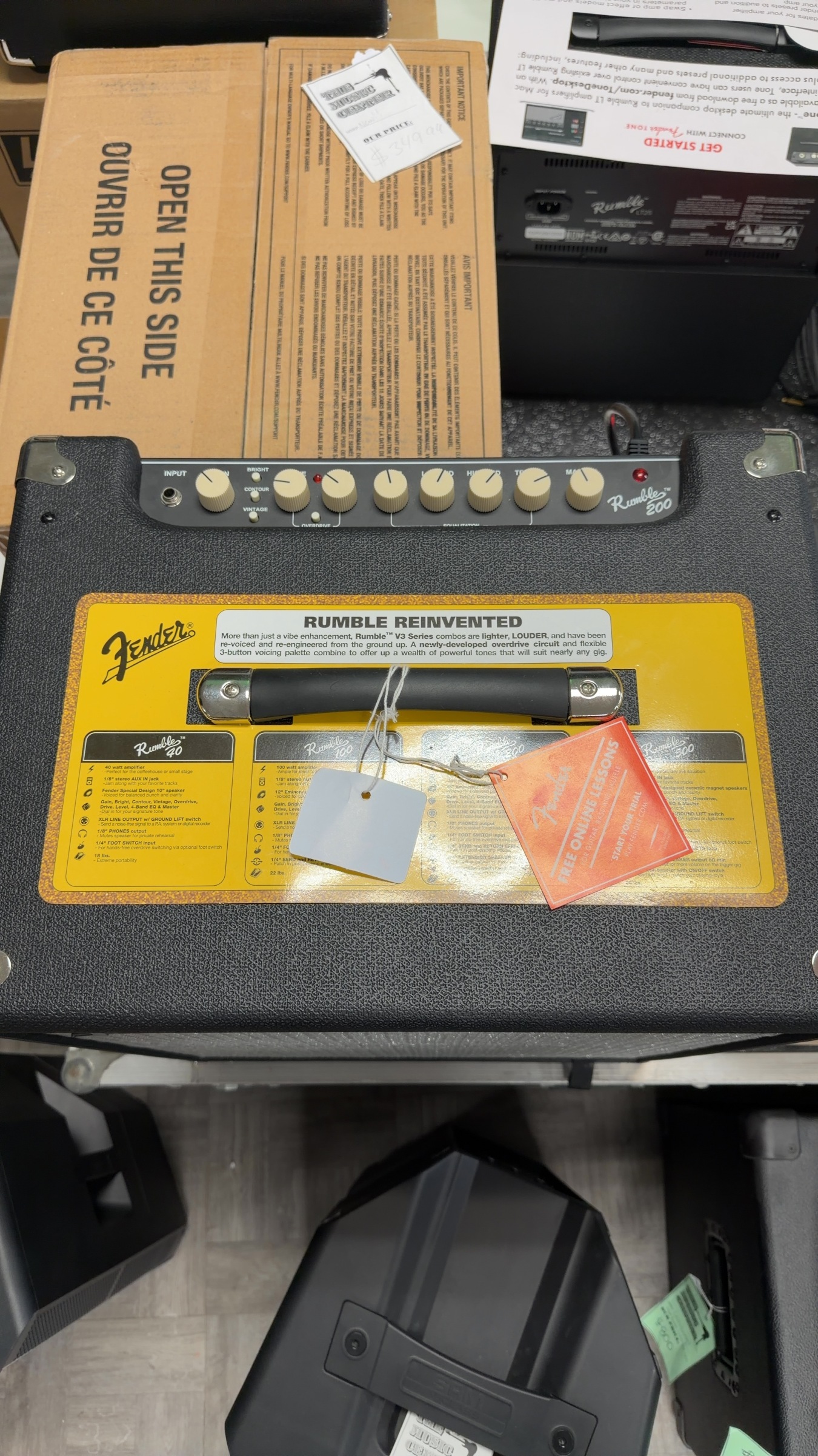 Fender Rumble 200 - 885978288236