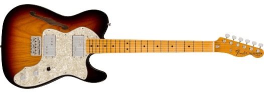 Fender American Vintage II 1972 Telecaster® Thinline 3-Color Sunburst