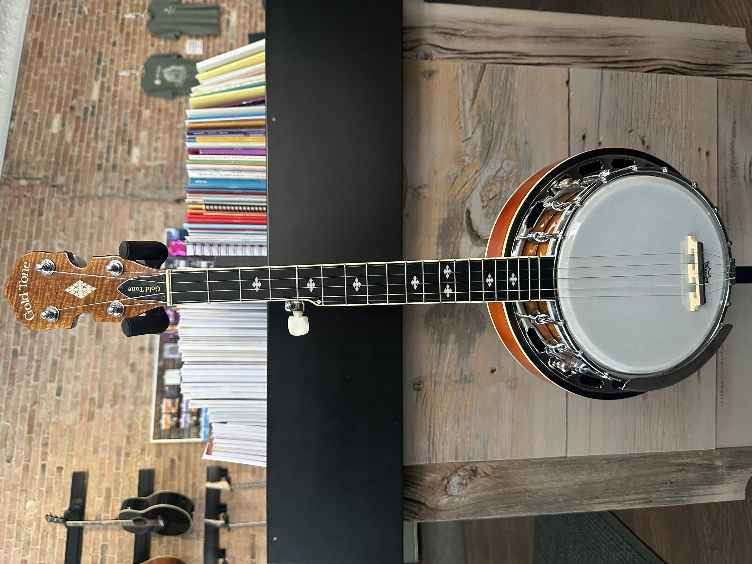 USED GOLD TONE BG-MINI BLUEGRASS MINI BANJO WITH BAG