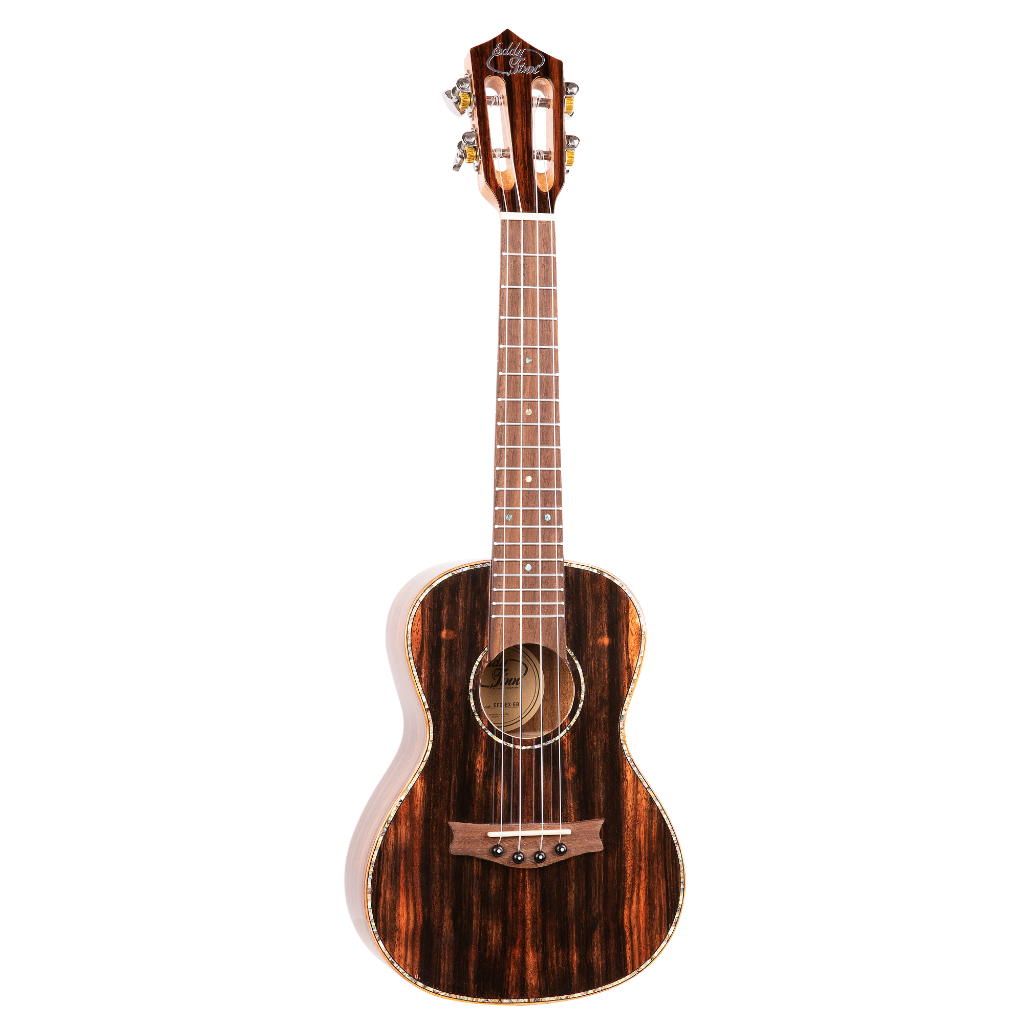 Eddy Finn EFC-EX-EB Expression Series Concert Body Size Ukulele w/Premium Gig Bag